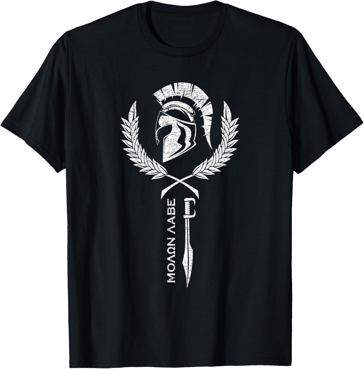 Sparta Warrior Fitness - Molon Labe T-Shirt - T-Shirt | Black