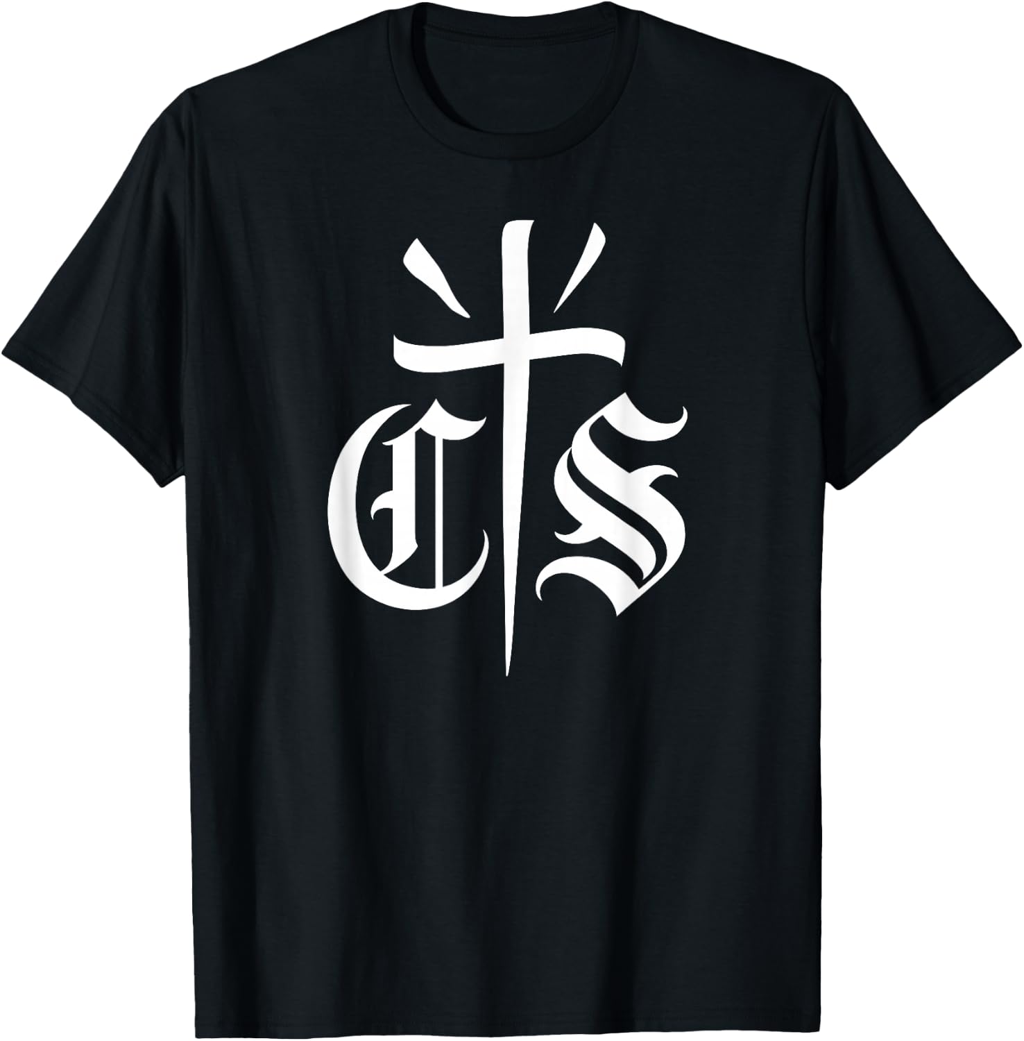Con Safos CS Cholo Chicano Cross Pachuco T-Shirt - T-Shirt | Black
