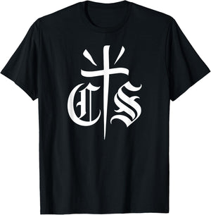 Con Safos CS Cholo Chicano Cross Pachuco T-Shirt - T-Shirt | Black