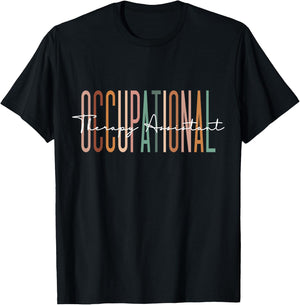 Occupational Therapy Assistant OTA Black Classic Fit Short Sleeve , -Adults, Small T-Shirt - T-Shirt | Black