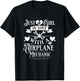Aircraft Mechanic Wife Airplane Maintenance Technician T-Shirt - T-Shirt | Black