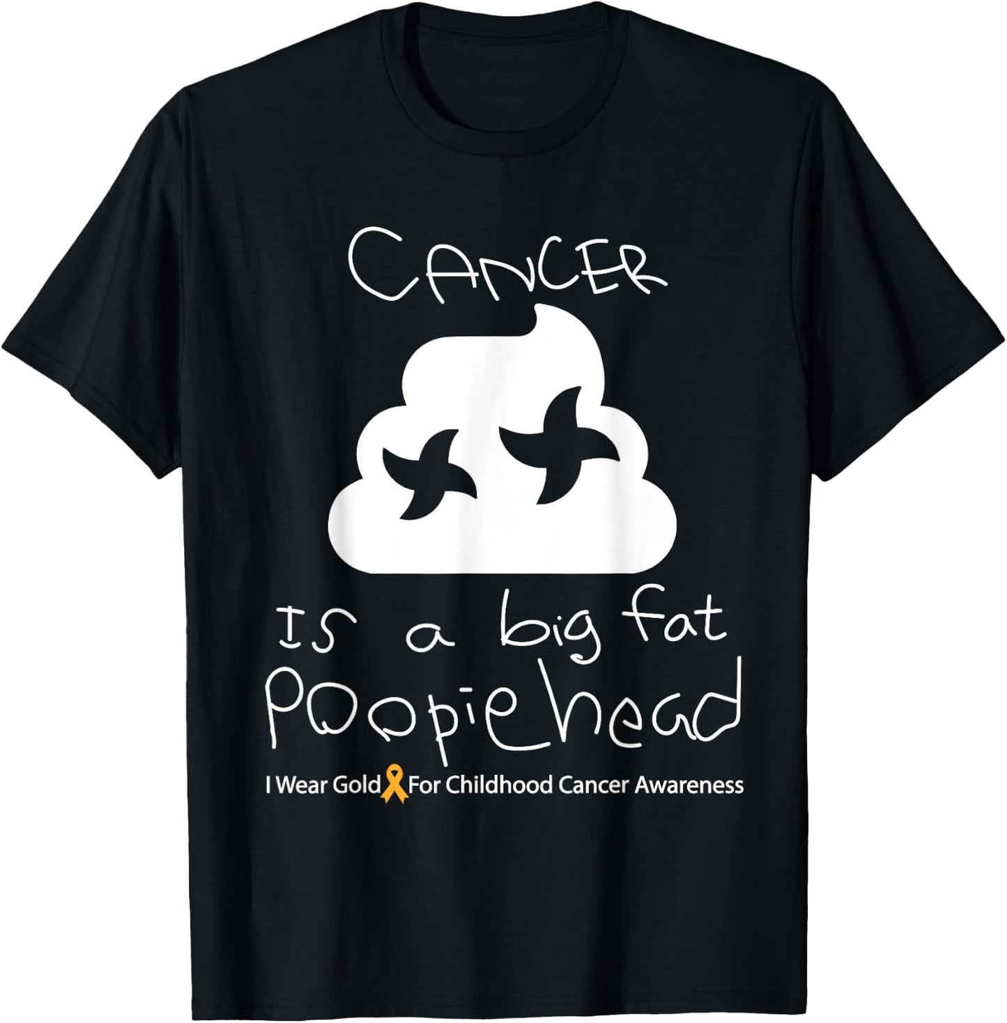Childhood Cancer Awareness Month Warrior T-Shirt - T-Shirt | Black