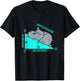 Hippotenuse Math Mathematics Teacher Joke fun Saying T-Shirt - T-Shirt | Black