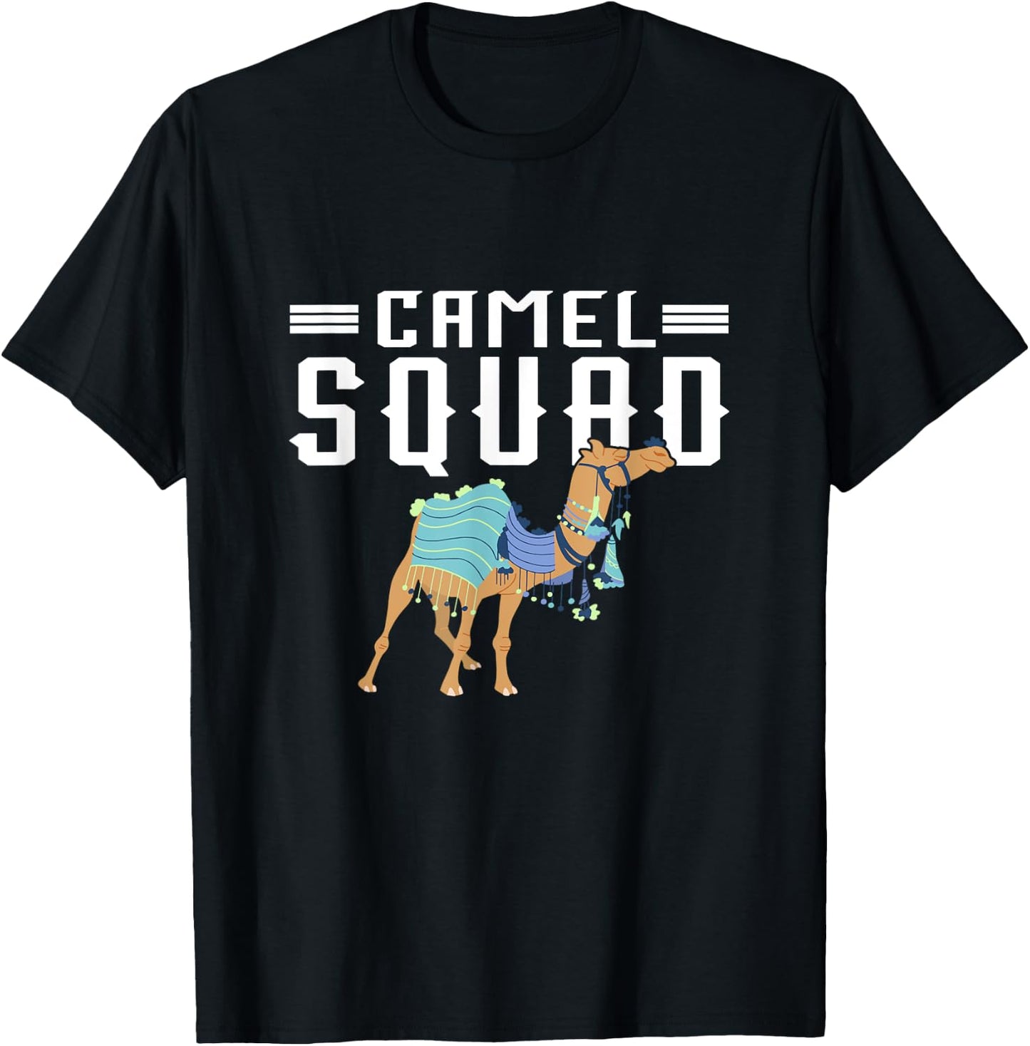 Camel Squad Arabian Group Camel Animal Camel Team T-Shirt - T-Shirt | Black
