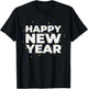Happy New Year Shirt Confetti NYE New Years Eve T-Shirt - T-Shirt | Black