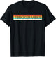 Retro Trucker Vibes Funny Cute Gift T-Shirt - T-Shirt | Black