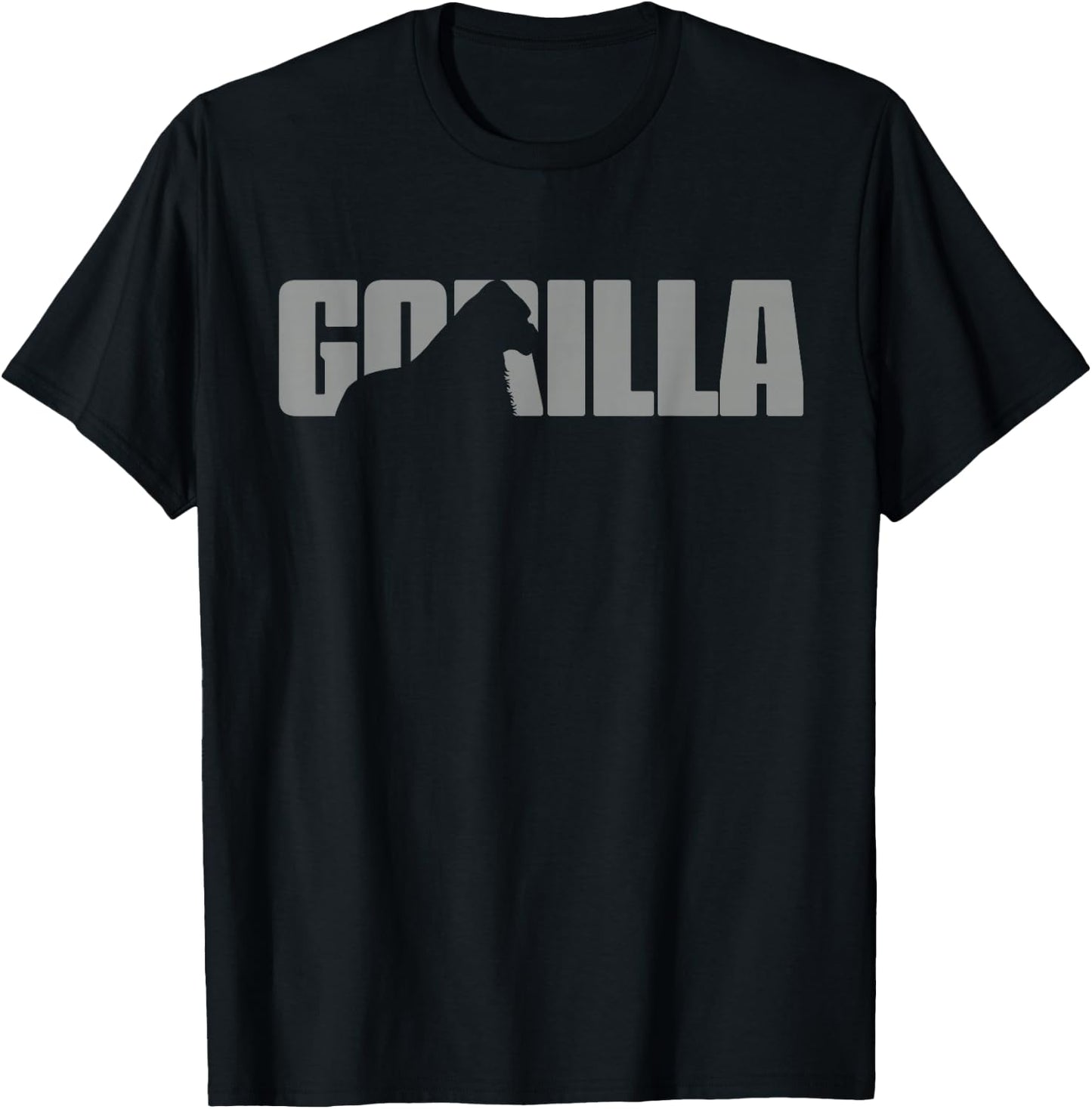 Gorilla Lover Apparel - Animal Great Ape Gorilla T-Shirt - T-Shirt | Black