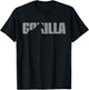 Gorilla Lover Apparel - Animal Great Ape Gorilla T-Shirt - T-Shirt | Black
