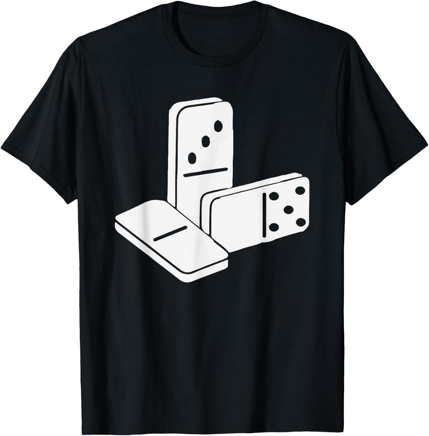 Domino Pieces With Miami Dade Area Code 305 T-Shirt - T-Shirt | Black
