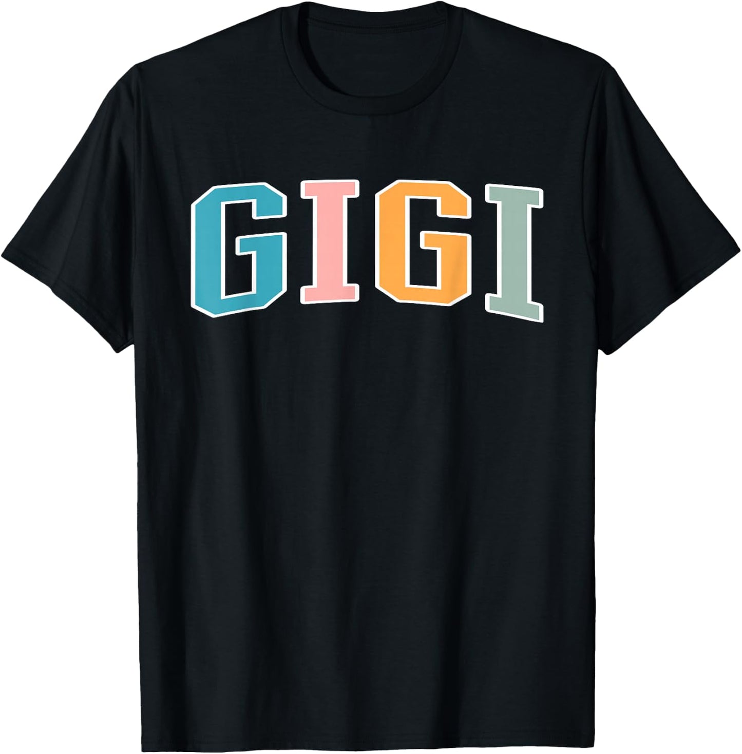 Gigi for Grandma Grandmother Announcement Mothers Day T-Shirt - T-Shirt | Black