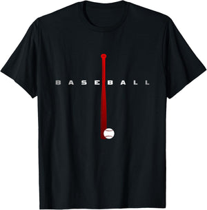Baseball T-Shirt - T-Shirt | Black