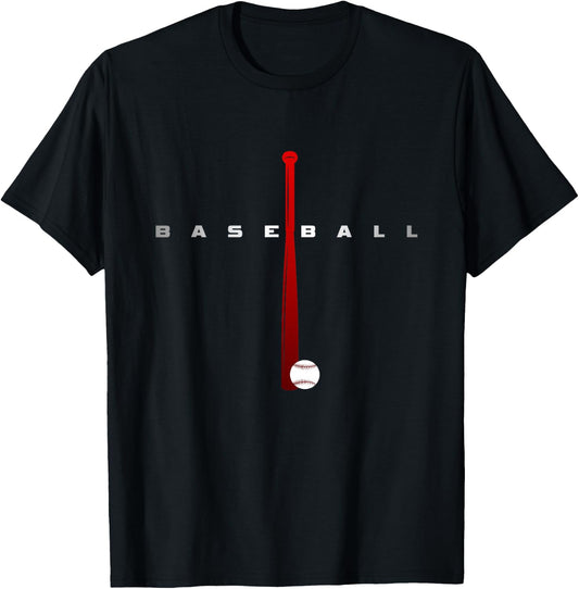 Baseball T-Shirt - T-Shirt | Black