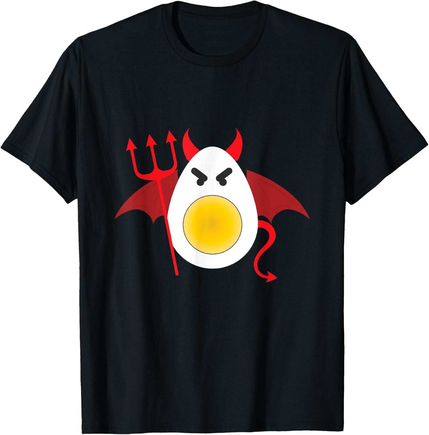 Deviled Egg Day Costume Funny Halloween Love Eggs T-Shirt - T-Shirt | Black