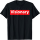 Visionary Funny Vision T-Shirt - T-Shirt | Black