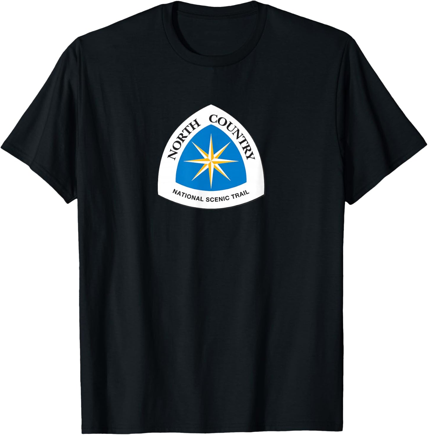 National Scenic Trail - North Country Trail T-Shirt - T-Shirt | Black