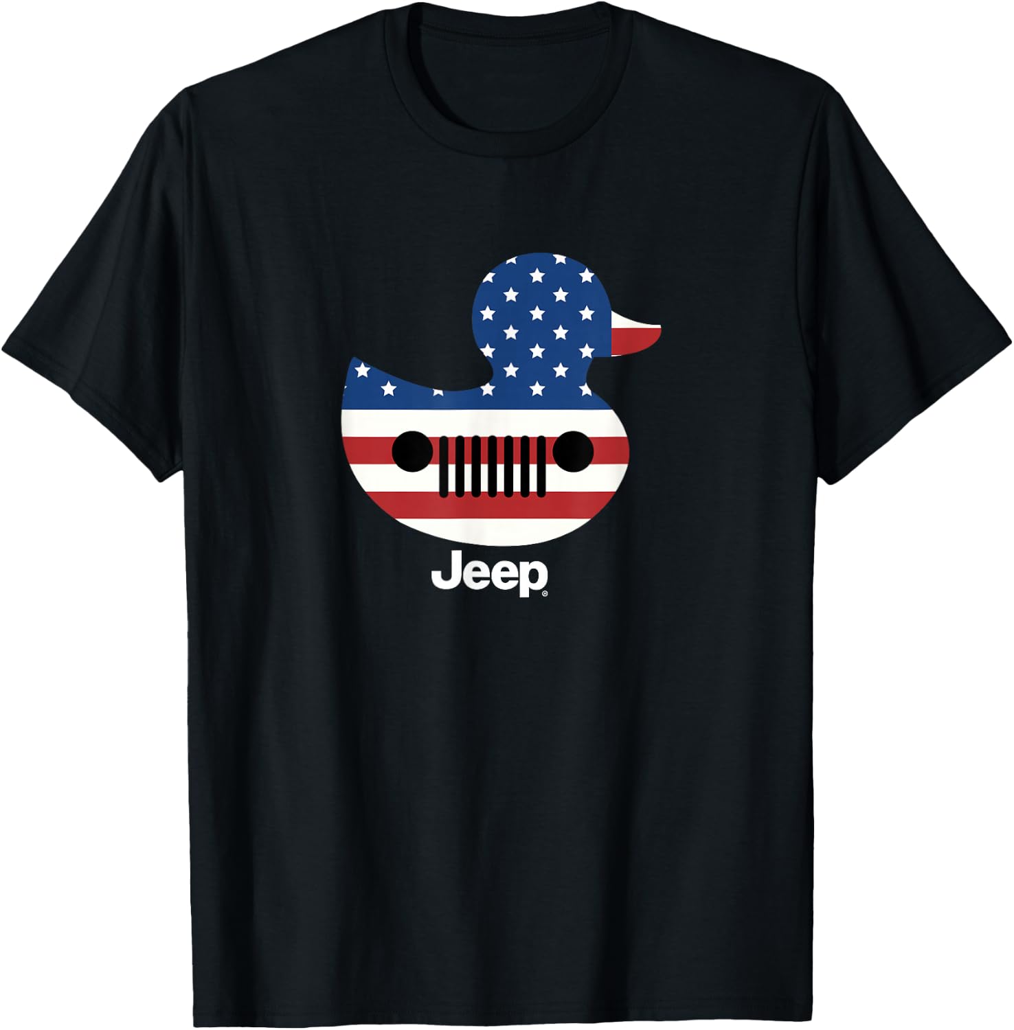 Jeep Duck Flag T-Shirt - T-Shirt | Black