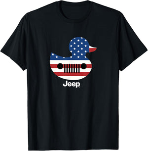 Jeep Duck Flag T-Shirt - T-Shirt | Black