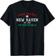 Pizza Capital of the World New Haven Connecticut T-Shirt - T-Shirt | Black