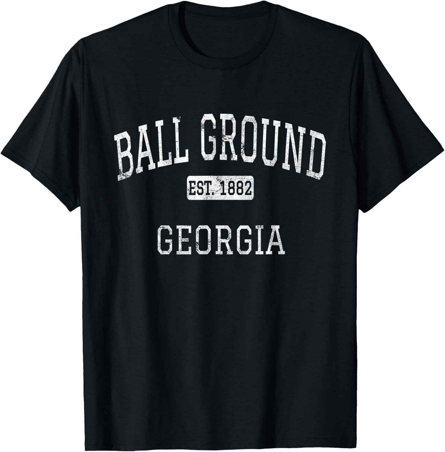 Ball Ground Georgia GA Vintage T-Shirt - T-Shirt | Black