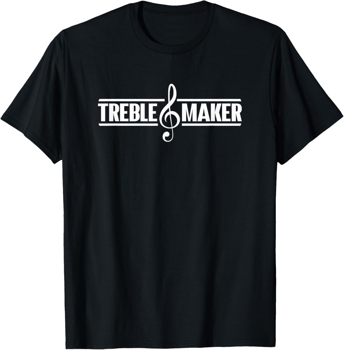 Treble Maker Piano Player Pianist Music T-Shirt - T-Shirt | Black