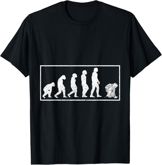 Evolution Design Welding Machine T-Shirt - T-Shirt | Black