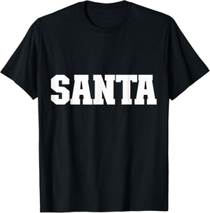 Shirt That Says Santa Women & kids T-Shirt - T-Shirt | Black