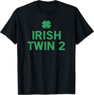 Irish Twin 2 T-Shirt - T-Shirt | Black