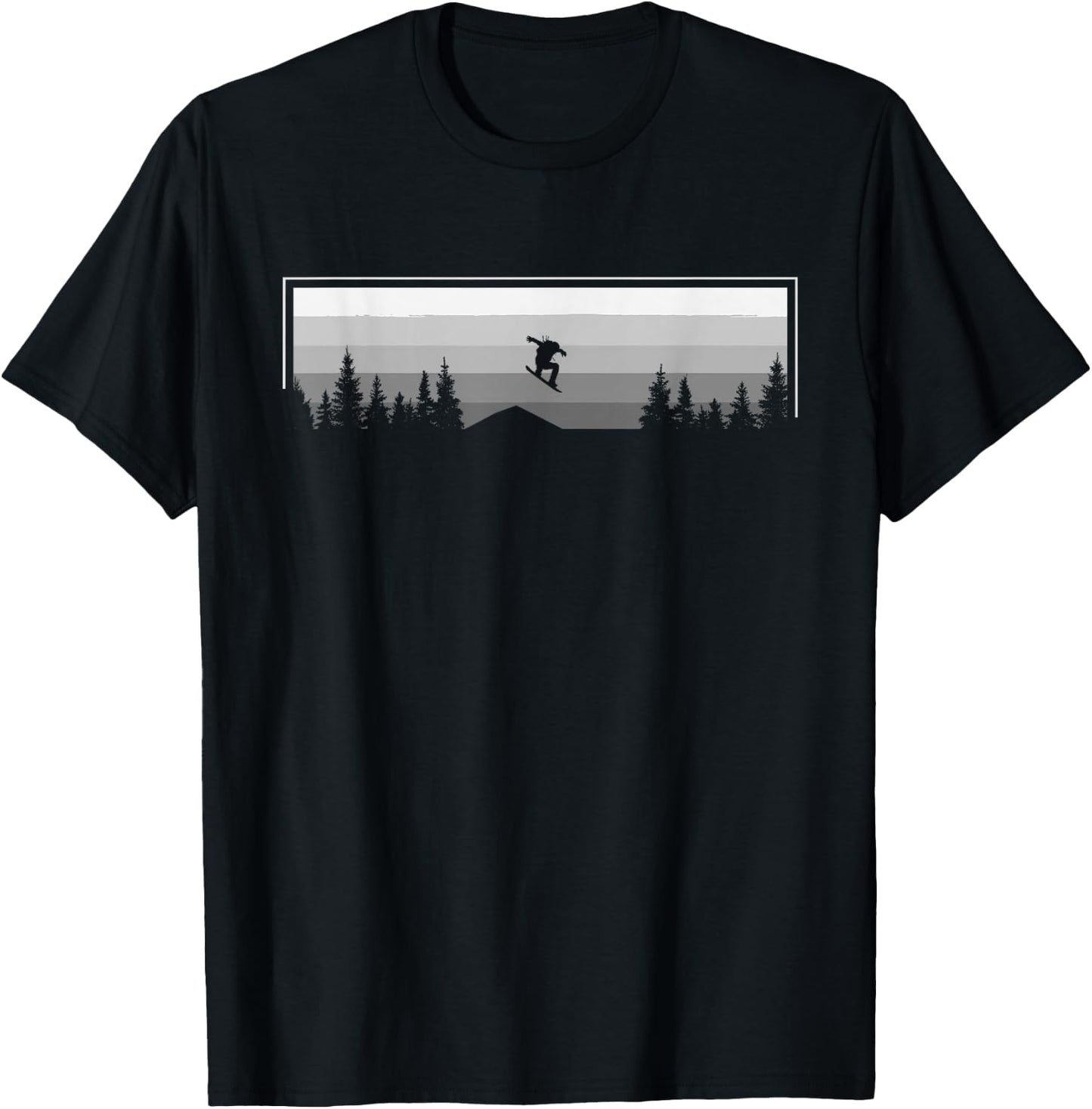 Snowboard Apparel - Snowboarding Snowboarder Snowboard T-Shirt - T-Shirt | Black