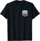 KC135 Stratotanker Boom Operator Tanker Shield US Air Force T-Shirt - T-Shirt | Black