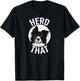 Funny Herd That Border Collie Animal Lover Dog Shirt T-Shirt - T-Shirt | Black
