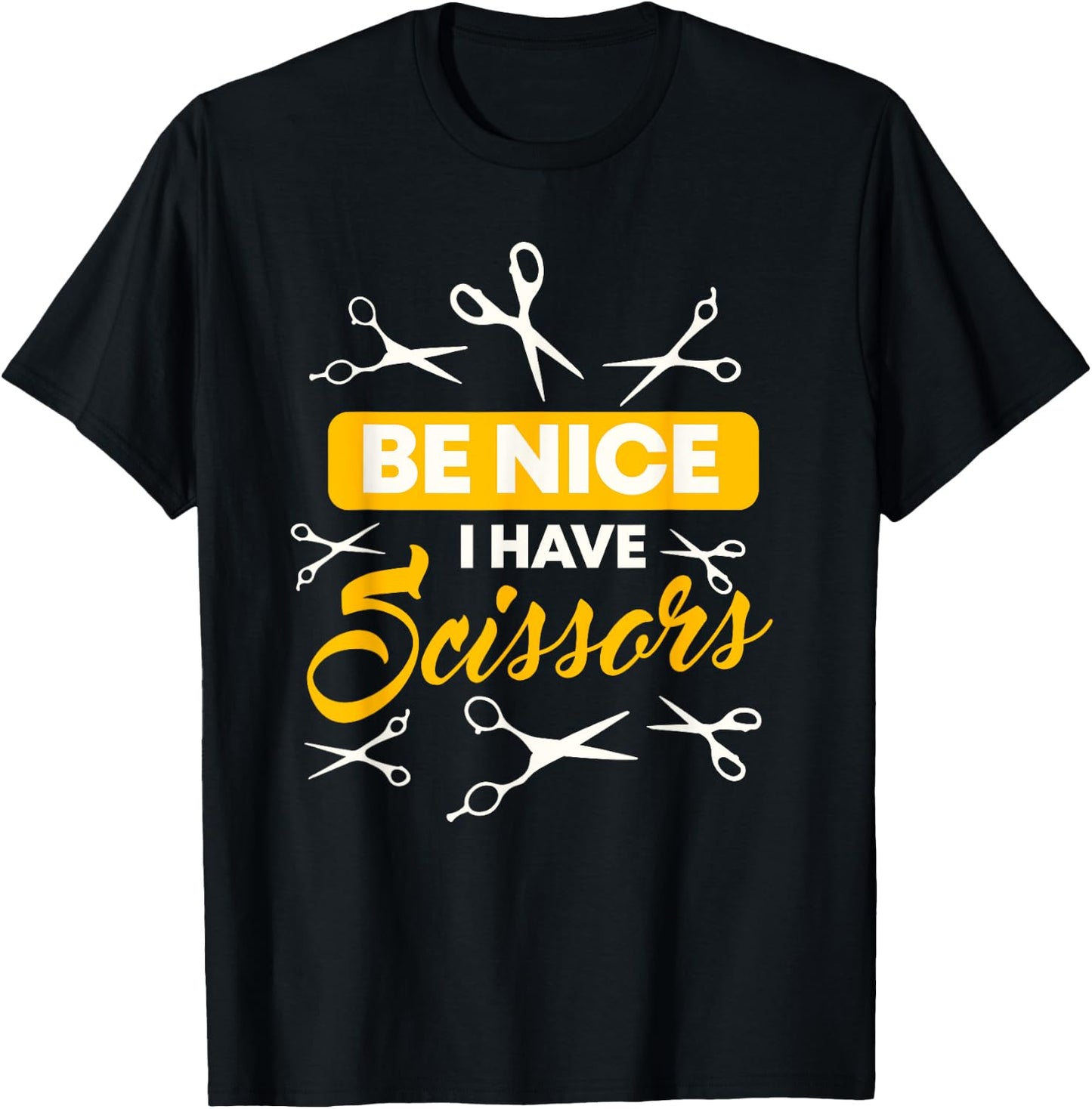 Hairdresser Hairstylist Apparel Women's Graphic - Black, Small T-Shirt - T-Shirt | Black