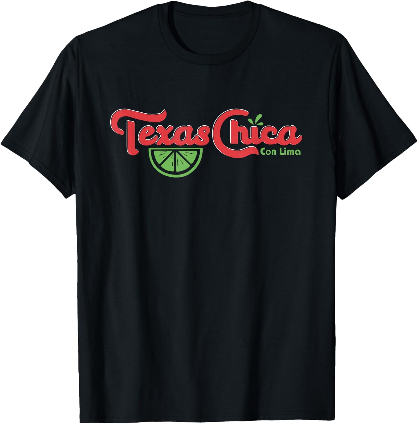 Women Texas Chica Latina Graphic 1 Proud Vintage Texas Pride T-Shirt - T-Shirt | Black