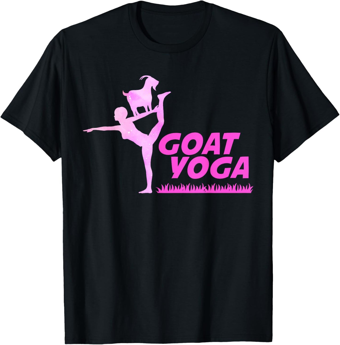 Goat Yoga T-Shirt - T-Shirt | Black