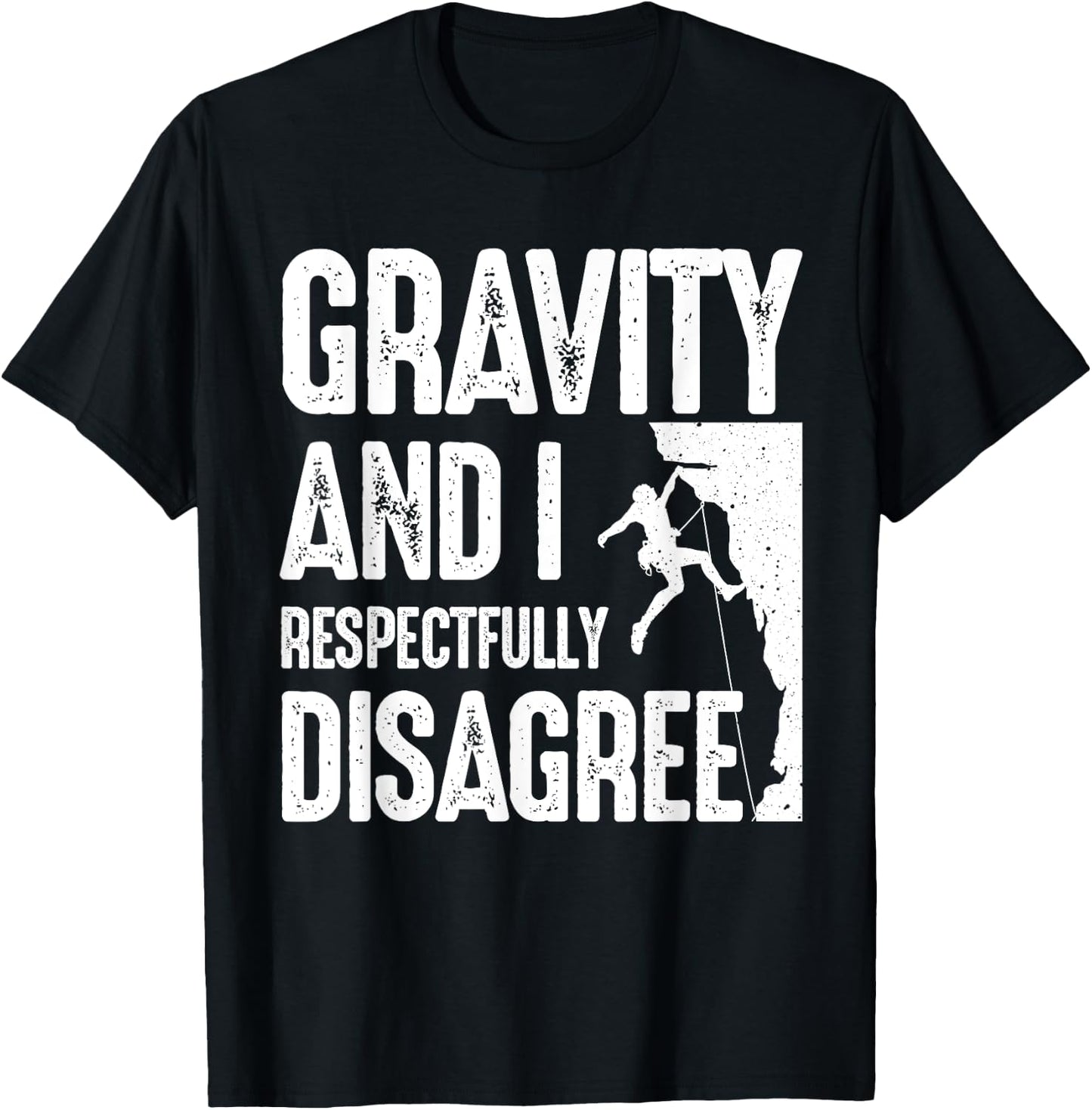 Funny Rock Climbing Design Women Athletes Boulderer T-Shirt - T-Shirt | Black