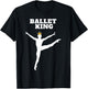 Ballet King | Ballet | Boys Ballet T-Shirt - T-Shirt | Black
