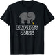 Elephant juice I love you funny Valentine's greetings for T-Shirt - T-Shirt | Black