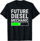 Future Diesel Mechanic Loading Bar Cool Student Gift T-Shirt - T-Shirt | Black