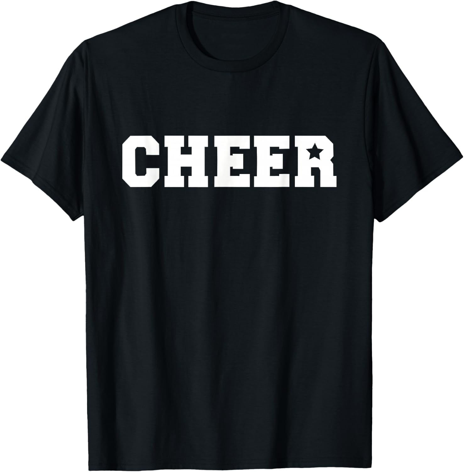 Cheer T-Shirt - T-Shirt | Black