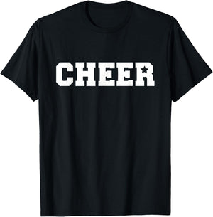 Cheer T-Shirt - T-Shirt | Black