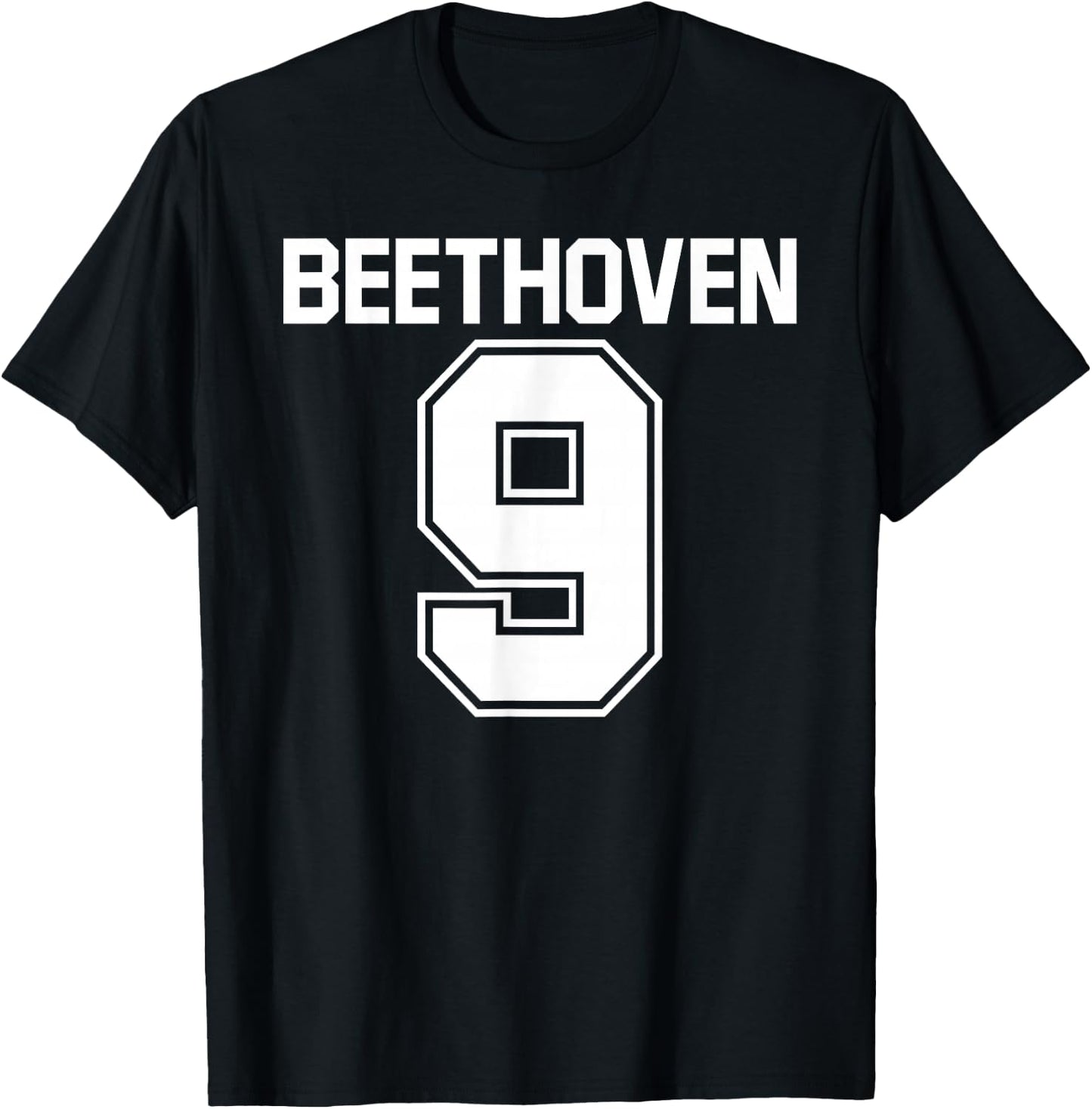 Beethoven 9th Symphony Composer T-Shirt - T-Shirt | Black