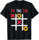 Tic Tac Toe classic Strategy game for all Gamers and Nerds T-Shirt - T-Shirt | Black
