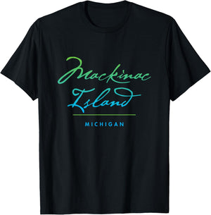 Mackinac Island Michigan T-Shirt - T-Shirt | Black