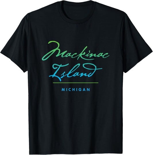 Mackinac Island Michigan T-Shirt - T-Shirt | Black