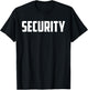 Security Shirts Cool Security Gaurd Costume T-Shirt - T-Shirt | Black