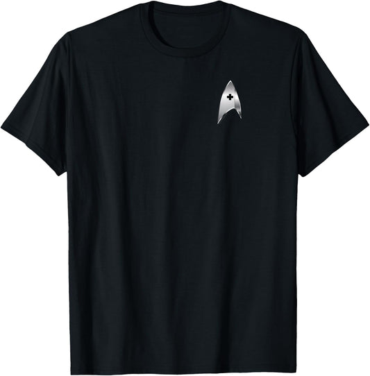 Star Trek: Discovery Medical Badge T-Shirt - T-Shirt | Black