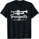 Trumpeter Musician Trumpet Player Trumpets T-Shirt - T-Shirt | Black