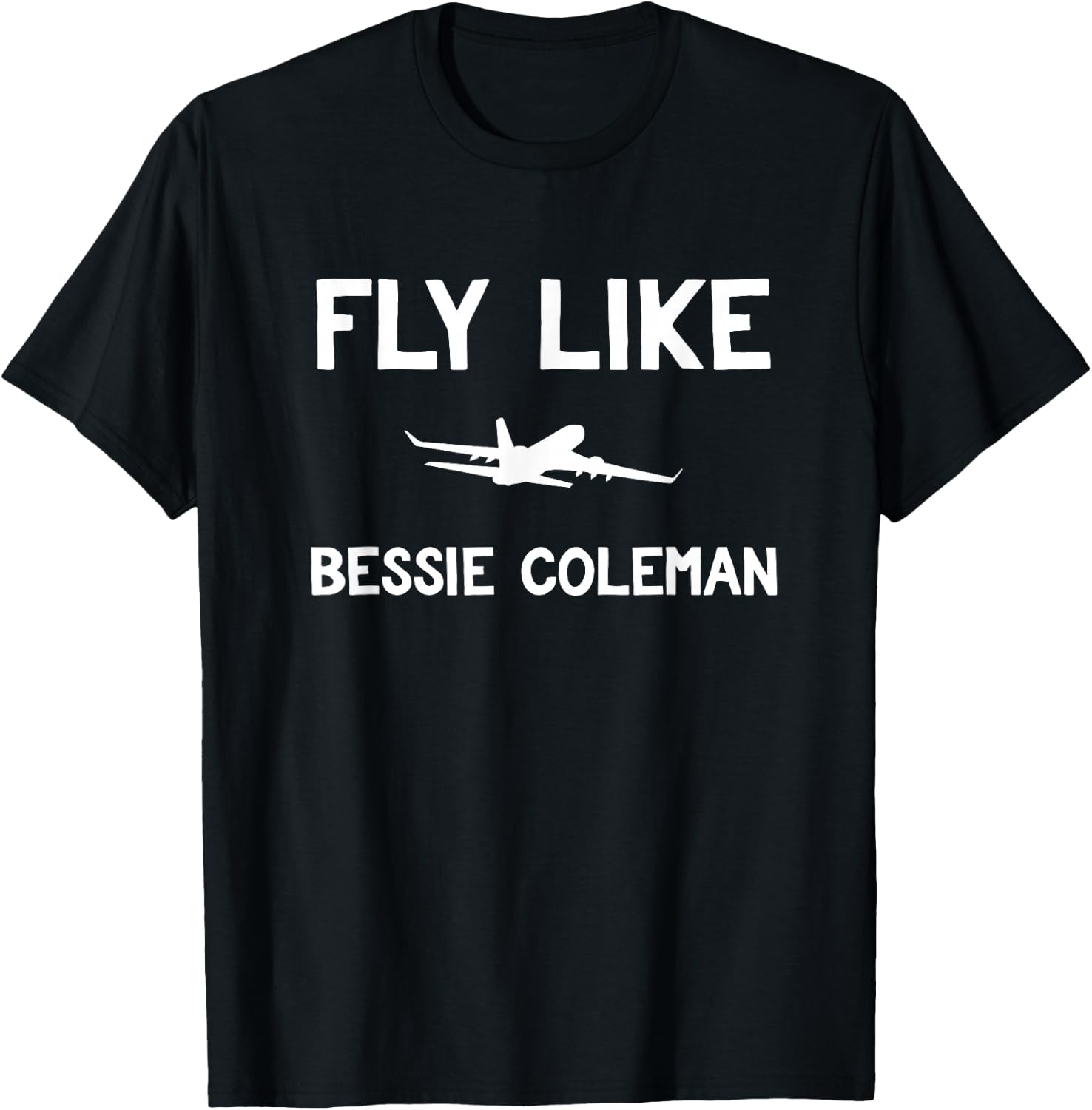 Black History Month Bessie Coleman Gift Pilot T-Shirt - T-Shirt | Black