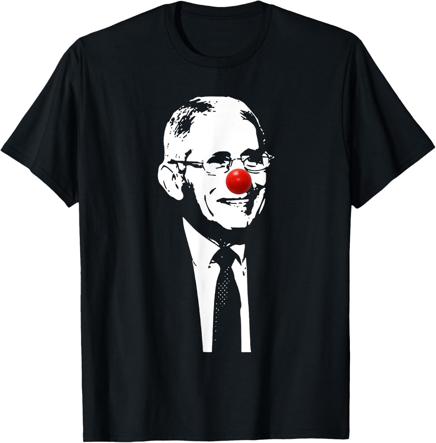 Fauci Clown T-Shirt - T-Shirt | Black