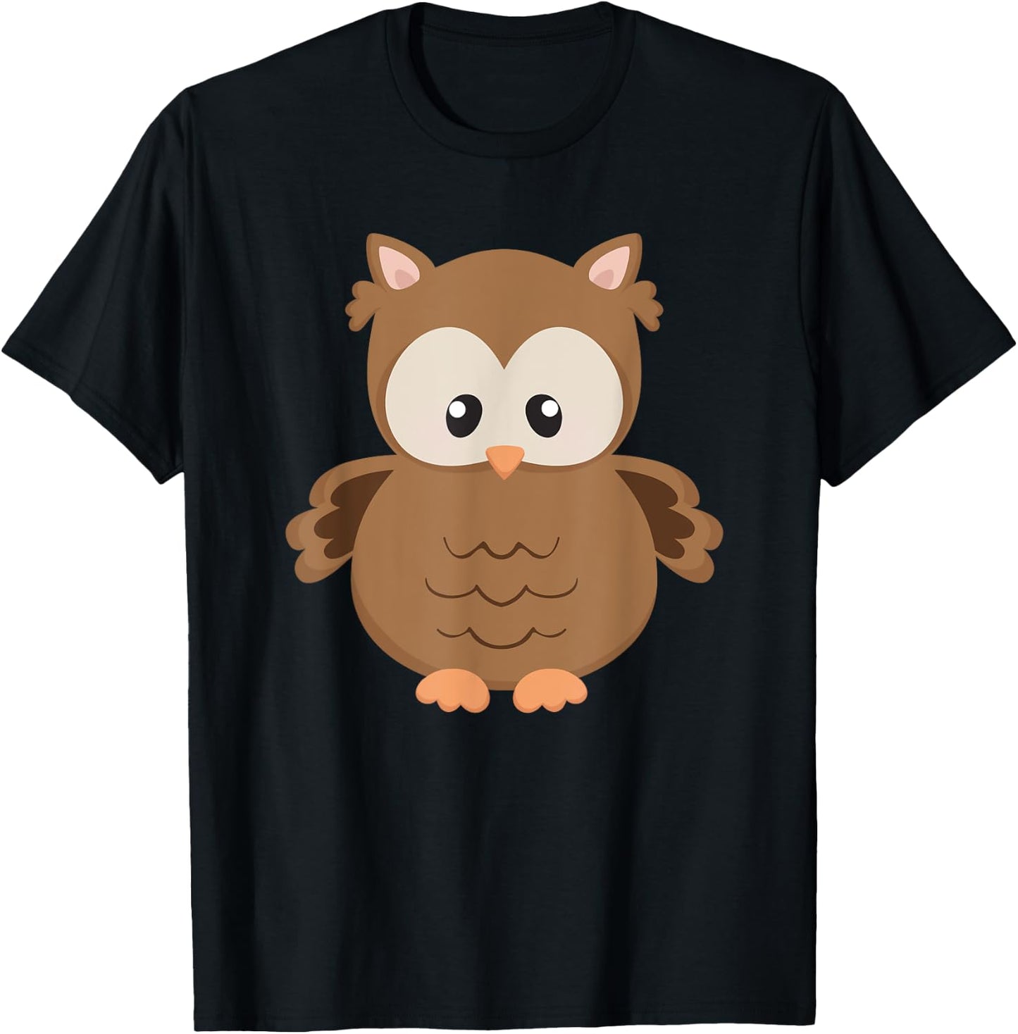 Kids Owl OWLS Owl Shirts For Girls Boys Kids T-Shirt - T-Shirt | Black