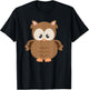 Kids Owl OWLS Owl Shirts For Girls Boys Kids T-Shirt - T-Shirt | Black